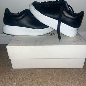 Alexander McQueen Black and White Men's Sneakers